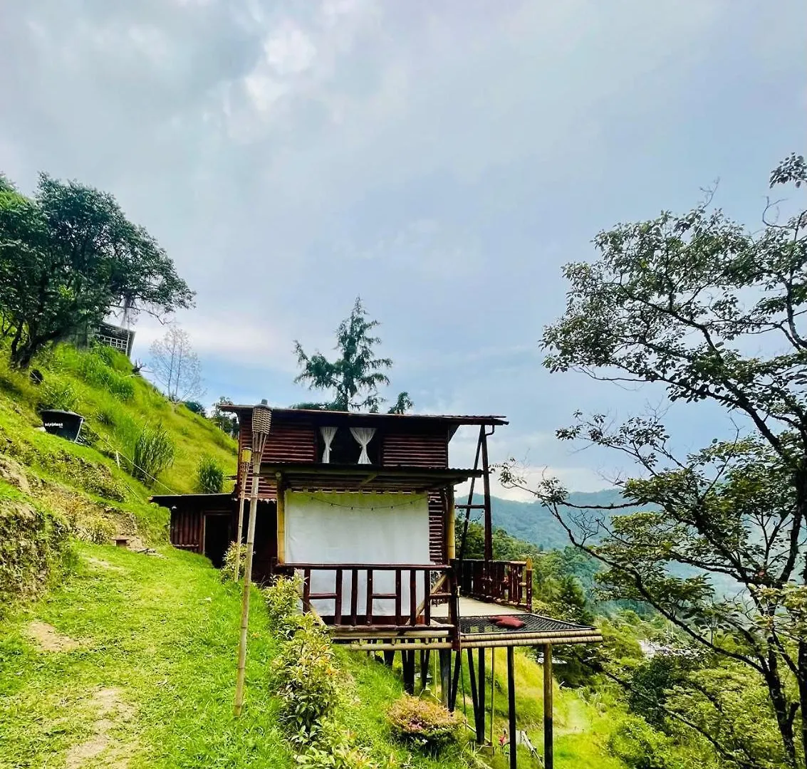 Camping Bamboo Lodge, Vista Privilegiada A Las Montanas Medellín